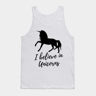 I Believe In Unicorns Tank Top